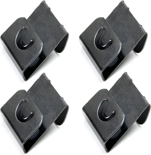 MroMax Ganchos para colgar marcos de fotos, 0.012 in de grosor de metal en forma de S, clips para colgar fotos, 50 unidades 50 PZAS