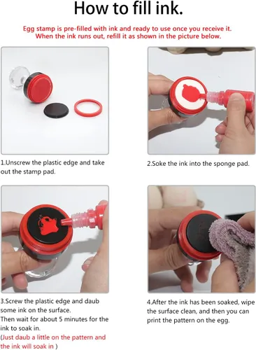 Miniatura 6 de Sellos de huevos para huevos frescos, Sello de huevo de pollo personalizado, Sellos de huevos personalizados, Sellos de huevos para huevos frescos