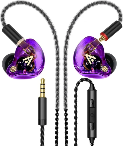 Miniatura 26 de Vibes 202 - Auriculares con cable - Auriculares HiFi in Ear Monitor - Auriculares profesionales con aislamiento de ruido - Sonido claro, graves