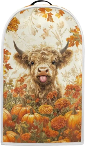 Miniatura 33 de Aztec Cow - Funda para batidora de girasoles con mango superior, ligera, lavable, para cocina, cafetera, decoración de procesadores de alimentos