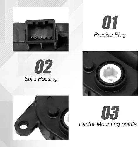 Miniatura 4 de Actuador de puerta de mezcla de calentador HVAC 604-329, repuesto para Veloster 2012-2017 2019, repuesto para Hyundai Accent Kona 2011-2018