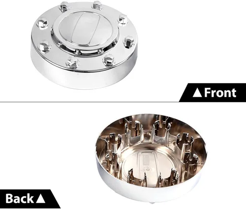 Miniatura 9 de G-PLUS Tapas centrales de rueda de 8 orejetas, ideales para llantas de camioneta y camión de 16 pulgadas - Compatible con Chevy Silverado/GMC Sierra