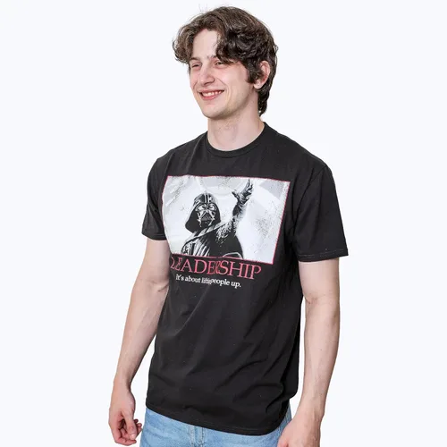 Miniatura 3 de STAR WARS Darth Vader Leadership - Camiseta con póster motivacional para hombre
