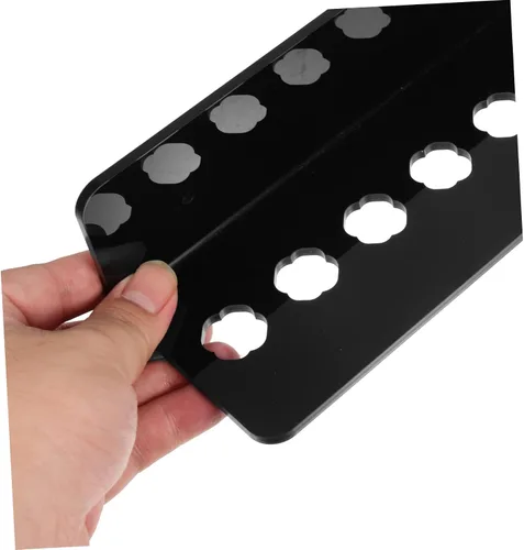 Miniatura 9 de Soporte de tijeras de acrílico para peluquería, organizador de almacenamiento de tijeras de peluquería con múltiples ranuras para herramientas