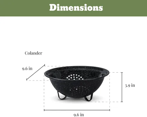 Miniatura 4 de Granite Ware 9 piezas esmaltadas baño de agua olla de enlatado con kit de enlatado, colador y estante. kit de iniciación de suministros de enlatado.