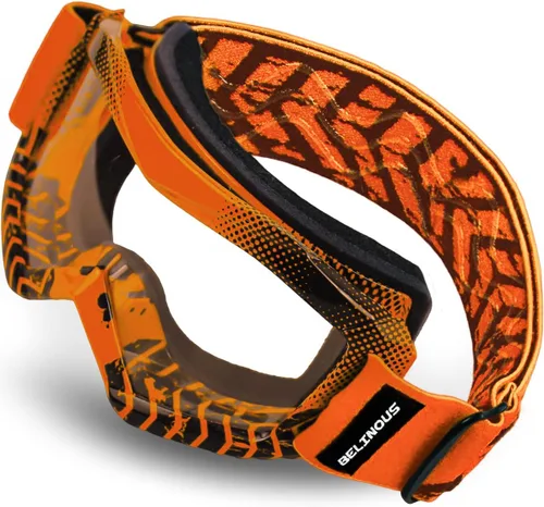 Miniatura 8 de BELINOUS - Gafas de protección para niños para ATV, moto de cross, motocicleta, motocross MX, gafas de moto de cross para jóvenes para niños de 3 a
