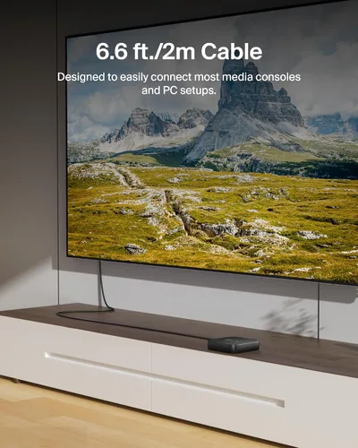 Miniatura 6 de Belkin - Cable HDMI 2.1 Ultra HD de 6.6 pies/2M, Cable HDMI 4K de ultra alta velocidad, Cable HDMI 2.1 de 48Gbps, Dolby Vision HDR y 8K a 60Hz