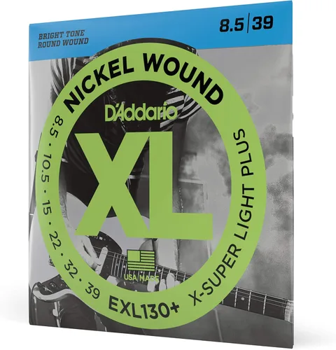 Miniatura 45 de D'Addario XL EXL115-10P - Cuerdas de níquel para guitarra eléctrica de 6 cuerdas, entonación perfecta, sensación consistente, durabilidad fiable