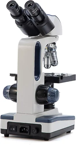 Miniatura 4 de SWIFT SW350B Ampliación 40X-2500X, Cabeza Binocular Siedentopf, Microscopio de Laboratorio Compuesto de Grado de Investigación con Oculares de Campo