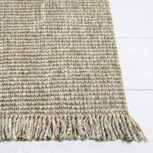 Miniatura 3 de SAFAVIEH Natural Fiber Collection - Alfombra decorativa de 2 x 3 pies, carbón y natural, yute tejido a mano, ideal para zonas de alto tráfico