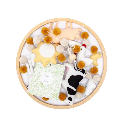 Miniatura 9 de Móvil para cuna de bebé – Móvil colgante de madera para cuna, decoración de guardería para niños y niñas, regalo perfecto de ducha