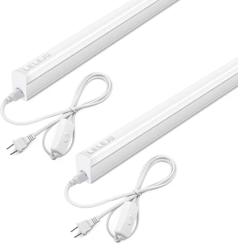 Miniatura 9 de Iluminación LED para debajo del gabinete, 1 pie, 5 W, 6000 K, 500 lm, luces debajo de la encimera para cocina, tienda, eléctrica con cable