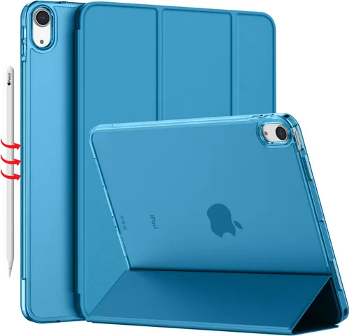 Miniatura 18 de iMieet Funda para iPad Air de 11 pulgadas M3 2025/M2 2024 - Funda para iPad Air de 5ª/4ª generación 2022/2020 de 10.9 pulgadas, carcasa trasera Rosa