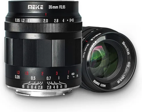Meike Lente fija APS-C de gran apertura manual APS-C compatible con cámaras Sony E-Mount sin espejo ZV-E10 ZVE10 II A5000 A5100 A6000 A6100 A6300