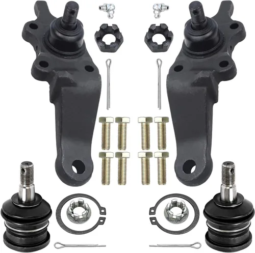 Miniatura 19 de Detroit Axle - Kit de rótulas delanteras para Ford 2003-2006 Crown Victoria Lincoln Town Car Mercury Grand Marquis 2003-2004 Marauder, reemplazo