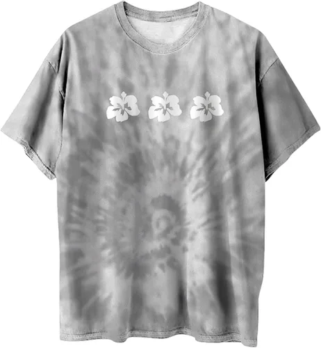 Miniatura 4 de Womens Short Sleeve Tops Crewneck Tie Dye Shirts Oversized Tees T-Shirt Trendy Shirts Blouse Graphic Funny T Shirts