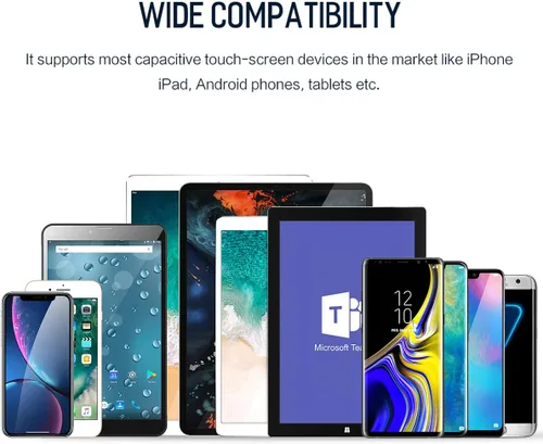 Miniatura 5 de AICase Lápiz óptico para pantallas táctiles, 0.057 in de alta precisión y sensibilidad, lápiz para iPad, punta fina, lápiz digital inteligente