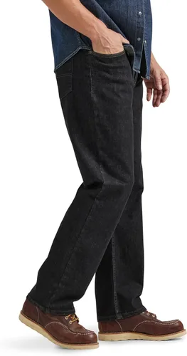 Miniatura 3 de Wrangler Authentics - Jeans de cintura flexible Comfort Flex de ajuste holgado para hombre