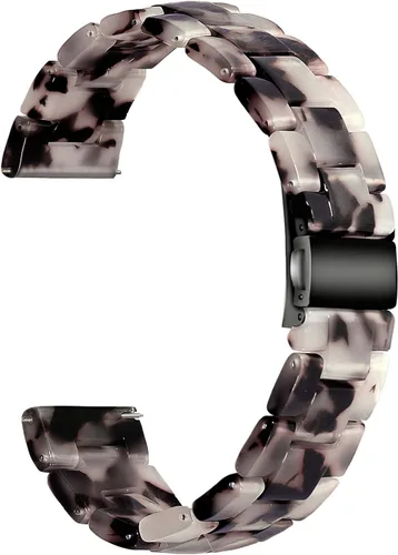 Miniatura 2 de Correas de reloj para mujer Fossil - Gen 5E 1.654 in / Gen 6 1.654 in / Gen 4 Venture HR Bandas Correa de resina perla liberación rápida