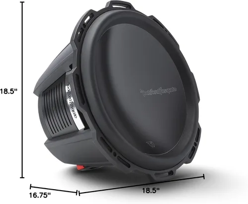Miniatura 10 de Rockford Fosgate T1D215 Power 15" T1 2-Ohm DVC Subwoofer