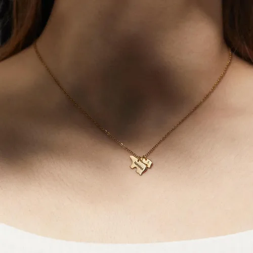 Miniatura 7 de MignonandMignon Mothers Day Mama Bear and Baby Bear Necklace Gift for Women Mom - SMBN