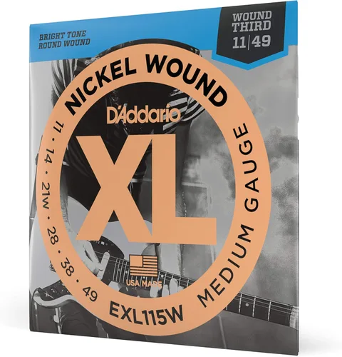 Miniatura 31 de D'Addario XL EXL115-10P - Cuerdas de níquel para guitarra eléctrica de 6 cuerdas, entonación perfecta, sensación consistente, durabilidad fiable