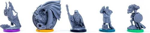Miniatura 6 de an Age Contrived Juego de mesa competitivo de construcción de motores y dioses de fantasía Fabricado por Bellows Intent (Edición Core)