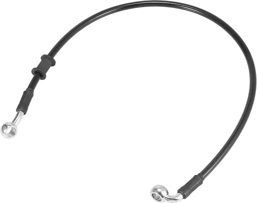 Miniatura 26 de Motoforti Universal 40 cm 15.75" Manguera de Aceite para Freno y Embrague de Motocicleta, Tubo de Línea Hidráulica Reforzada, Acero Inoxidable Negro