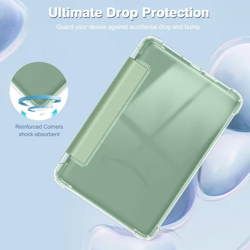 Miniatura 7 de Fintie Funda delgada para Kindle de 6 pulgadas (11ª generación - versión 2024/2022), ultra transparente, suave, flexible, transparente, cubierta