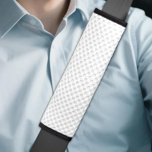 Miniatura 27 de 2 fundas para cinturón de seguridad de automóvil, almohadillas suaves para cinturón de seguridad, fundas para el cuello, protector de correa