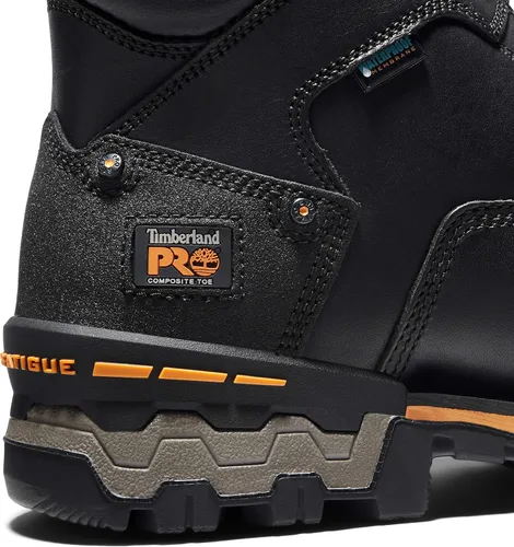 Miniatura 3 de Timberland PRO Botas de trabajo industriales para hombre de 6.0 pulgadas, Boondock, con puntera de composite, impermeables y aisladas