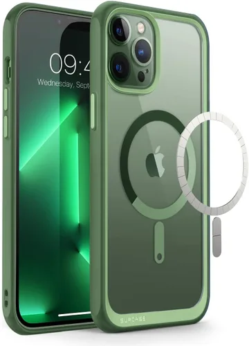 SUPCASE Funda para iPhone 13 Pro (Unicorn Beetle Mag), [Compatible con MagSafe] [Protección de Grado Militar] Funda Protectora Delgada Transparente
