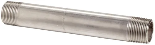 Miniatura 4 de Accesorio de tubería de acero inoxidable 304/304L, boquilla, Schedule 40 soldada, NPT macho