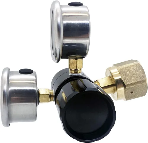 Miniatura 3 de Regulador de CO2 de dióxido de carbono ajustable de alto flujo 475 PSI y kit de mango para neumáticos Jeep