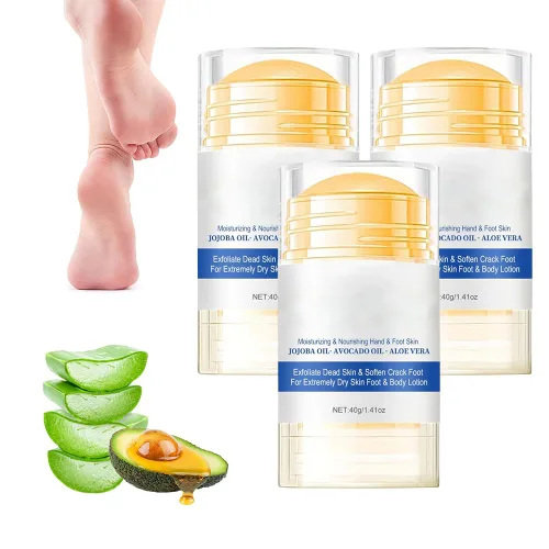 Miniatura 9 de Crema de urea 60% hidratante en barra para el cuidado de los pies, nueva crema hidratante y antigrietas para pies secos y agrietados, loción