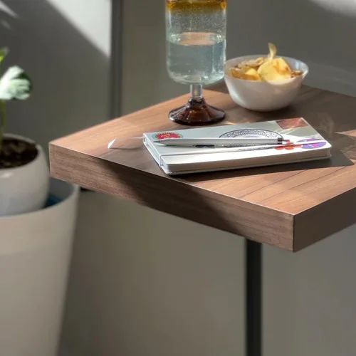 Miniatura 4 de Mesa auxiliar C (marrón)