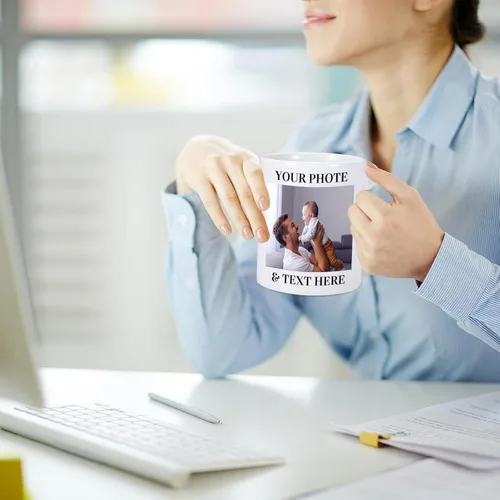 Miniatura 7 de Taza de café personalizada, taza de café personalizada, regalo de foto personalizada, tazas personalizadas con foto y texto, regalo de cumpleaños