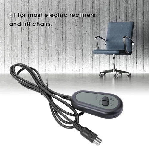 Miniatura 7 de Control remoto de elevación de silla de 2 botones, enchufe de 5 pines, repuesto para sofá reclinable eléctrico fijo