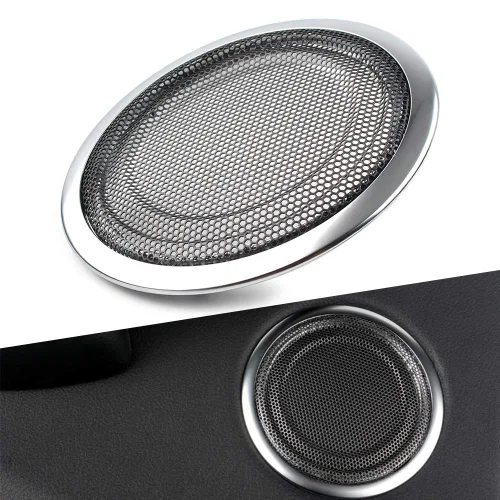 Miniatura 8 de Cubierta de altavoz de audio para puerta de automóvil para BMW Serie 3 F30 F35, 4 Series F32 F33 F36 todos los años, color negro