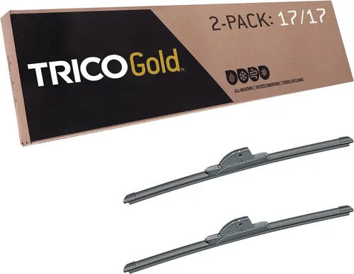 Miniatura 15 de TRICO Gold 21" + 19" Juego de 2 limpiaparabrisas de repuesto automotriz de primera calidad, limpiaparabrisas de haz para lado del pasajero