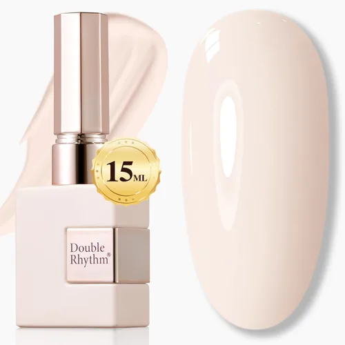 Miniatura 80 de Double Rhythm 15ml de esmalte de uñas en gel, color puro, mismo color, misma botella, esmalte de uñas de remoción para arte de manicura en salón