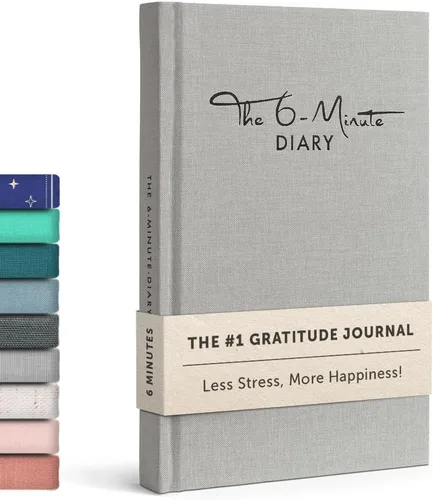 Miniatura 8 de Diario de 6 minutos – Diario de gratitud de 3 millones de usuarios para mujeres y hombres con indicaciones – Libro de autocuidado guiado basado
