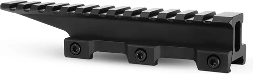 Miniatura 4 de Triton Atlas - Soporte elevador Picatinny de grado táctico con 13 ranuras, perfil mediano de 0.9 pulgadas, color negro