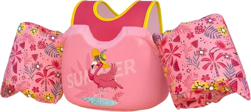 Dark Lightning Chaleco de natación para niños de 2, 3, 4, 5, 6 y 7 años, flotadores para niños pequeños con alas de brazo de 30 a 50 libras, chaleco