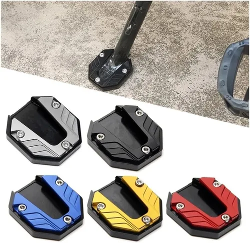 Miniatura 2 de Motorcycle Kickstand Pad Scooter Motorcycle Kickstand Extender Foot Side Stand Extension for Support for TRK 502x Accessories