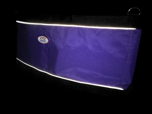 Miniatura 2 de Tahoe Tack Comedero patentado para heno de esquina para caballos con fondo súper resistente y 1200D diseñado para remolques y puestos Negro