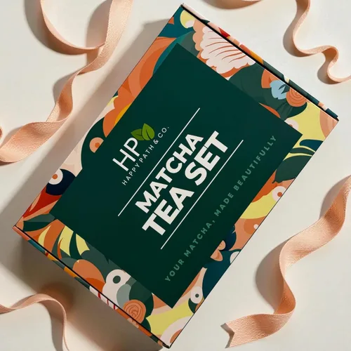 Miniatura 8 de HAPPY PATH & CO - Juego de cuencos de matcha patentado con mango y boquilla, vertido sin derrames, juego completo de matcha para principiantes