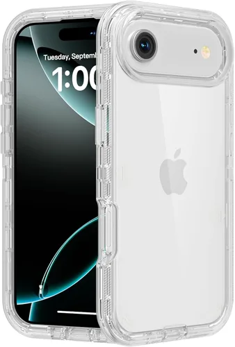 Miniatura 15 de Follaroma para iPhone 11, Funda Resistente a Prueba de Golpes, Protección Anti-Caída, Funda Protectora Transparente de Doble Capa Compatible