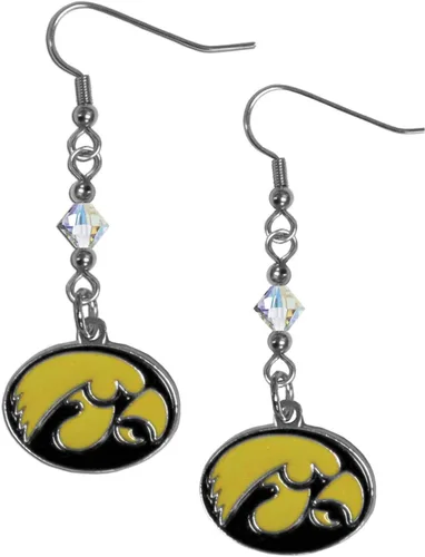Miniatura 12 de Siskiyou Sports Pendientes colgantes de cristal de la NCAA