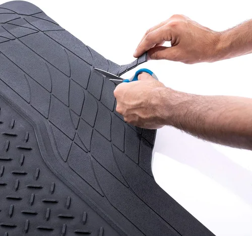 Miniatura 3 de FH Group ClimaProof Alfombrilla Universal para Carga – Para Todo Clima, Alfombrilla de Maletero Recortable (54.5" An x 44" Pr) – Se Adapta a la Negro